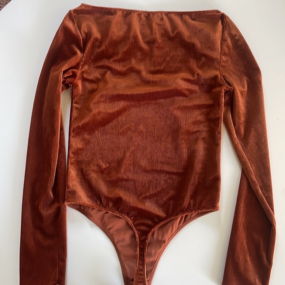 Urban Outfitters Corduroy Thong Bodysuit - Picture 5 of 7